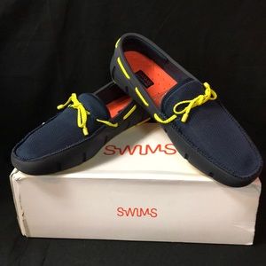 Swims Mens Braided Loafer Shoes